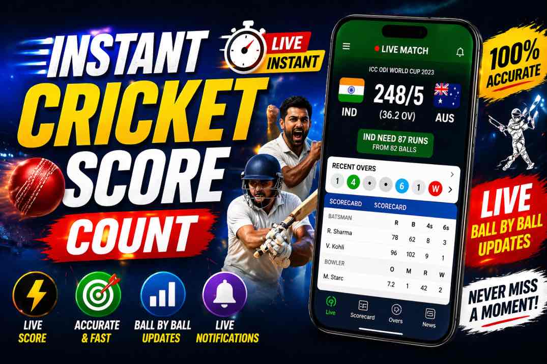 Instant Cricket Score